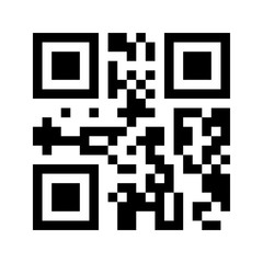 Modern simple QR code icon. Flat design element for mobile app, retail, online shopping