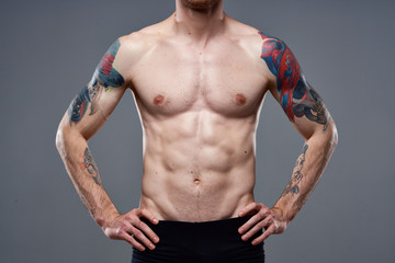 Obraz premium portrait of muscular man