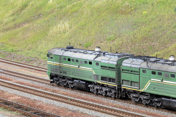 locomotives in operation