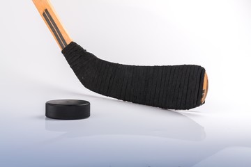 Hockey Stick and Puck