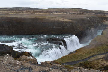 Gulfoss Waterfall