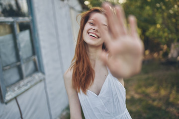 portrait of young woman