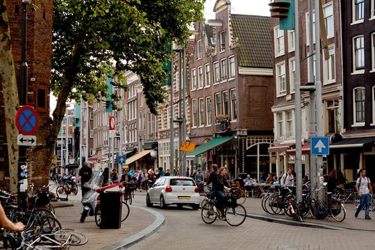 Street Scene in Old Historical City