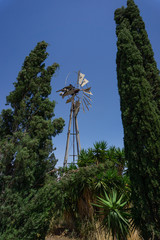 Old windmill in Northern Cyprus