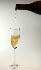 Champagne Being Poured