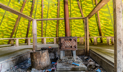 Wigwam, namiot indiański © Dreamnordno