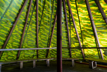 Wigwam, namiot indiański © Dreamnordno