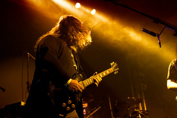 musical band on stage