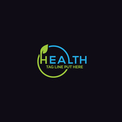 HEALTH TYPOGRAPHY LOGO/IDENTITY DESIGN FOR USE ALL PURPOSE