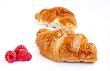 croissant with a beautiful fresh crispy crust