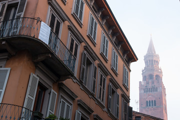 Historical centre of Cremona, Italy