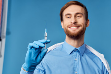 doctor with syringe