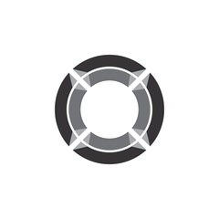 Fototapeta premium 3D Circle logo design vector