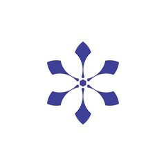 Star Logo icon design vector