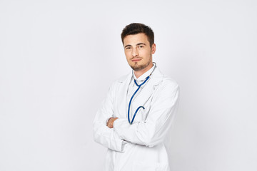 Fototapeta premium portrait of a young doctor