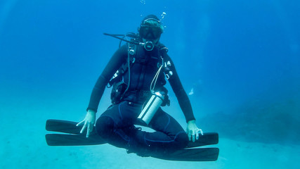 Scuba Diving Buddha