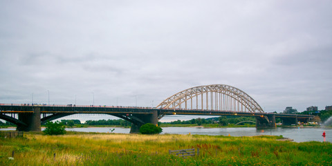 Fototapeta premium The Waalbridge during walking event