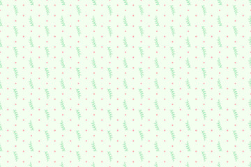 Seamless colorful pattern with dots and branches. Abstract background. Print for polygraphy, posters, shirts and textiles. Doodle for design