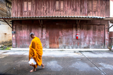 Old Waterfront Community, Chanthaburi: June 24, 2019, the atmosphere inside the noodle shop (Pa Mai shop) has always been visited by tourists, in Mueang District, Thailand