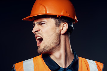 portrait of construction worker