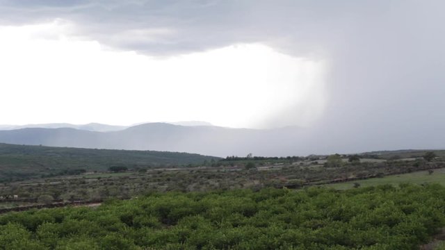  Lluvia Pueblo Paisaje Mexico