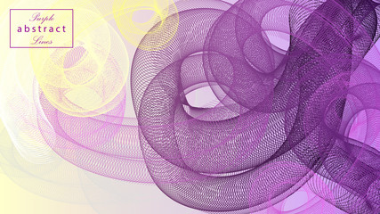 Abstract line vector background design.