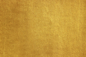 Shiny yellow leaf gold foil texture background