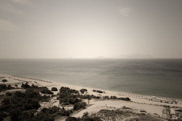 Landscape shot in Agios Stefanos on the island Kos in Greece