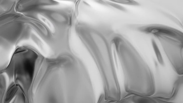 abstract liquid. wave background. grey background. silver texture. Lava, chromium, mercury, liquid metal
