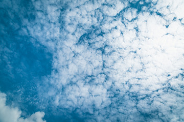 Blue sky with clouds