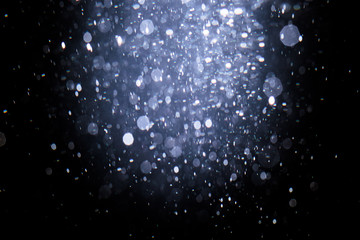 Abstract blur bokeh water texture