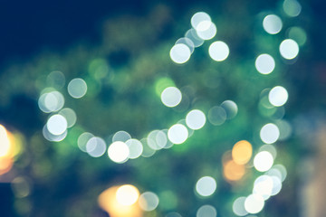 Fototapeta premium Blur bokeh of light in the city