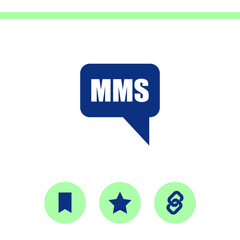 Simple flat icon on white background.