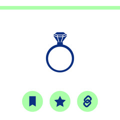 Simple flat icon on white background.