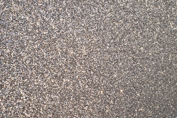 shiny of slver glitter abstract background	