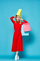 young woman in graduation gown