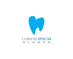 Dental logo design template icon