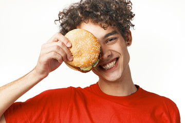 woman with tennis ball