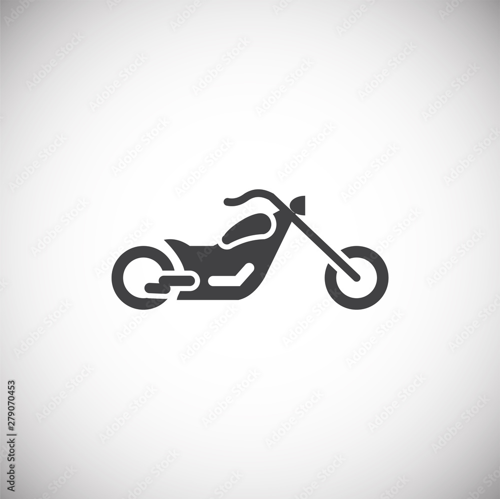 Poster moto related icon on background for graphic and web design. simple illustration. internet concept sy
