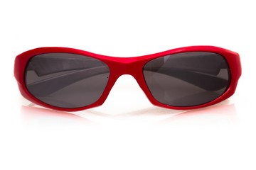 Shady Sunglasses With Red Rims