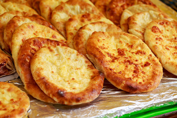 Georgian traditional khachapuri