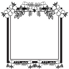 Fototapeta premium Floral element for design, pattern unique and elegant. Vector