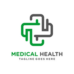 health symbol logo love design