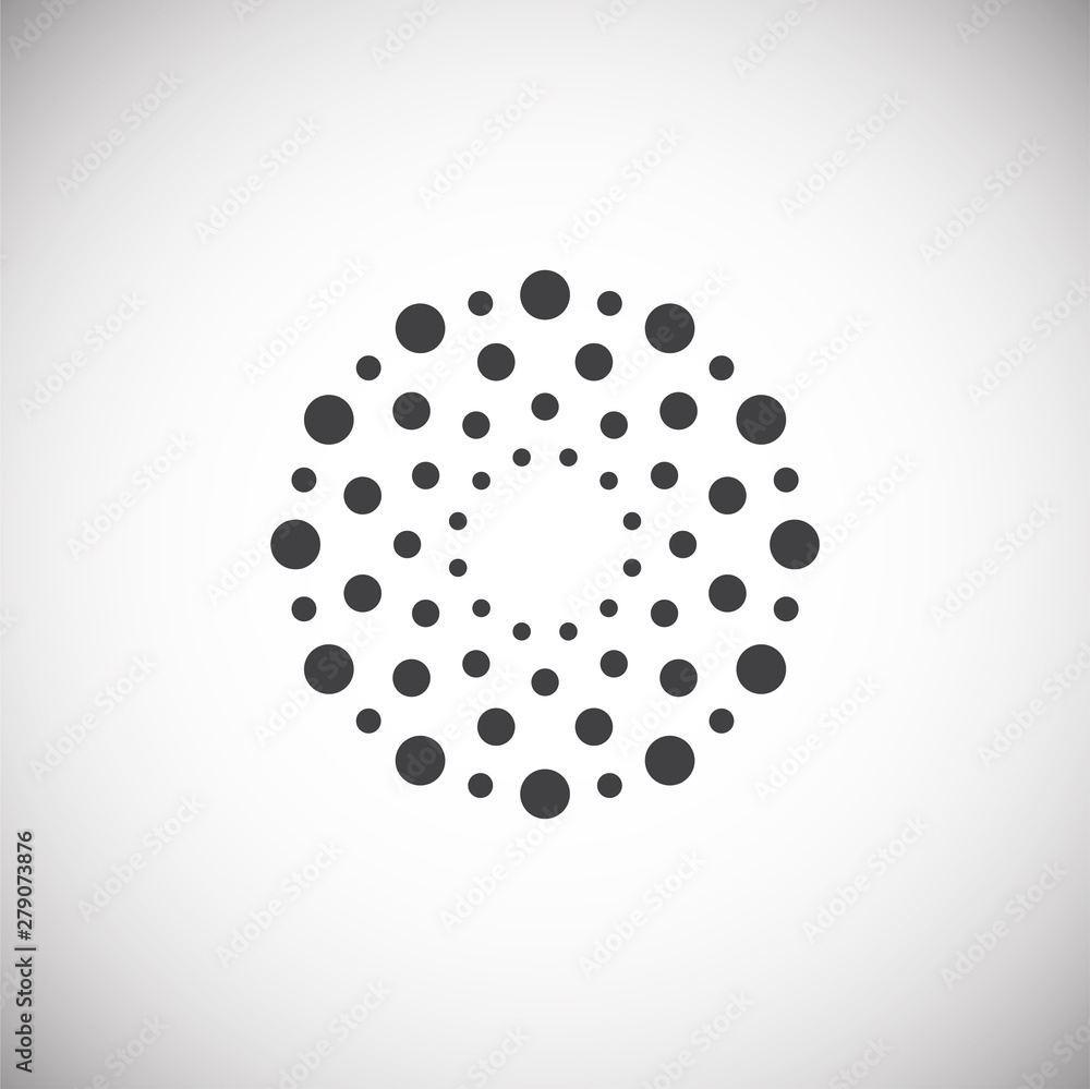 Poster firework related icon on background for graphic and web design. simple illustration. internet concep