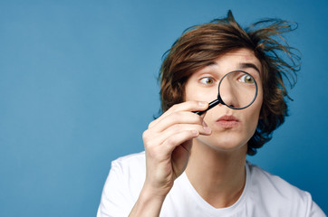 portrait of woman with glasses