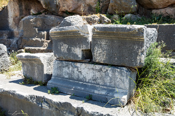 Bouleuterion in Letoon Ancient City. Mugla, Turkey