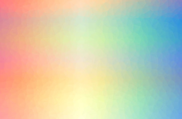 Illustration of abstract Blue, Orange horizontal low poly background. Beautiful polygon design pattern.