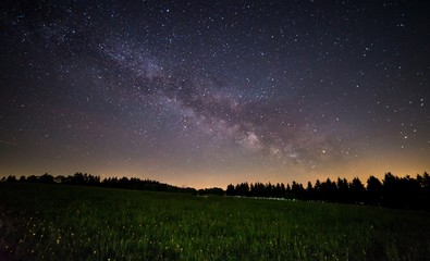 Milchstraße über Sauerland