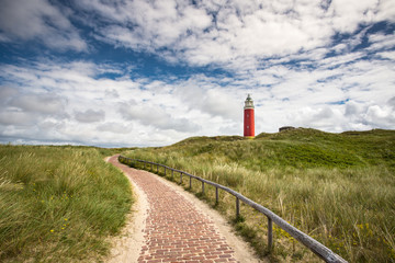 Fototapeta na wymiar Texel - Leuchtturm