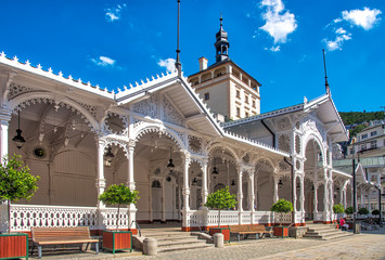 Marktkolonnade in  Karlovy Vary